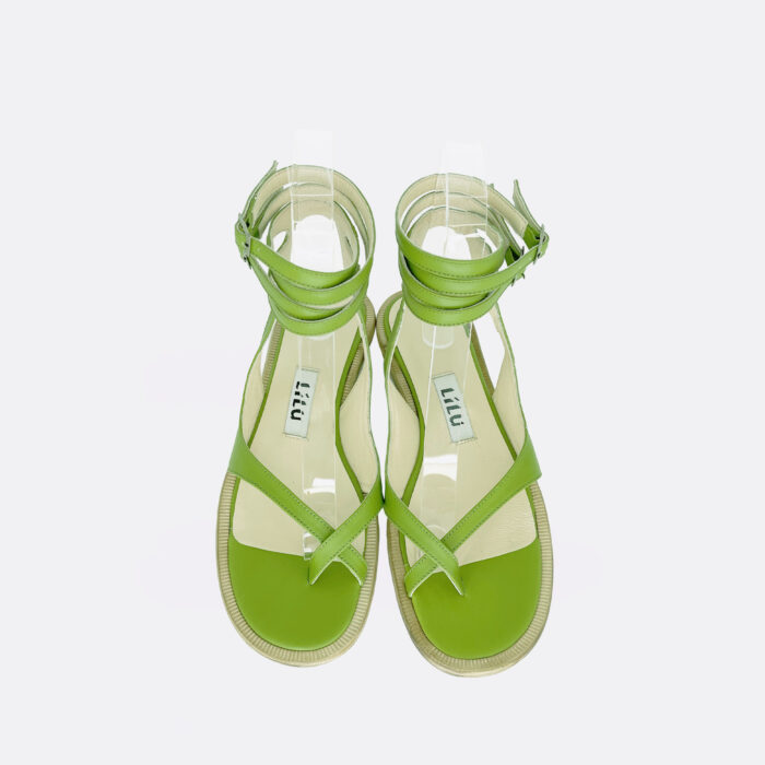 674 zelene 03 - Lila shoes