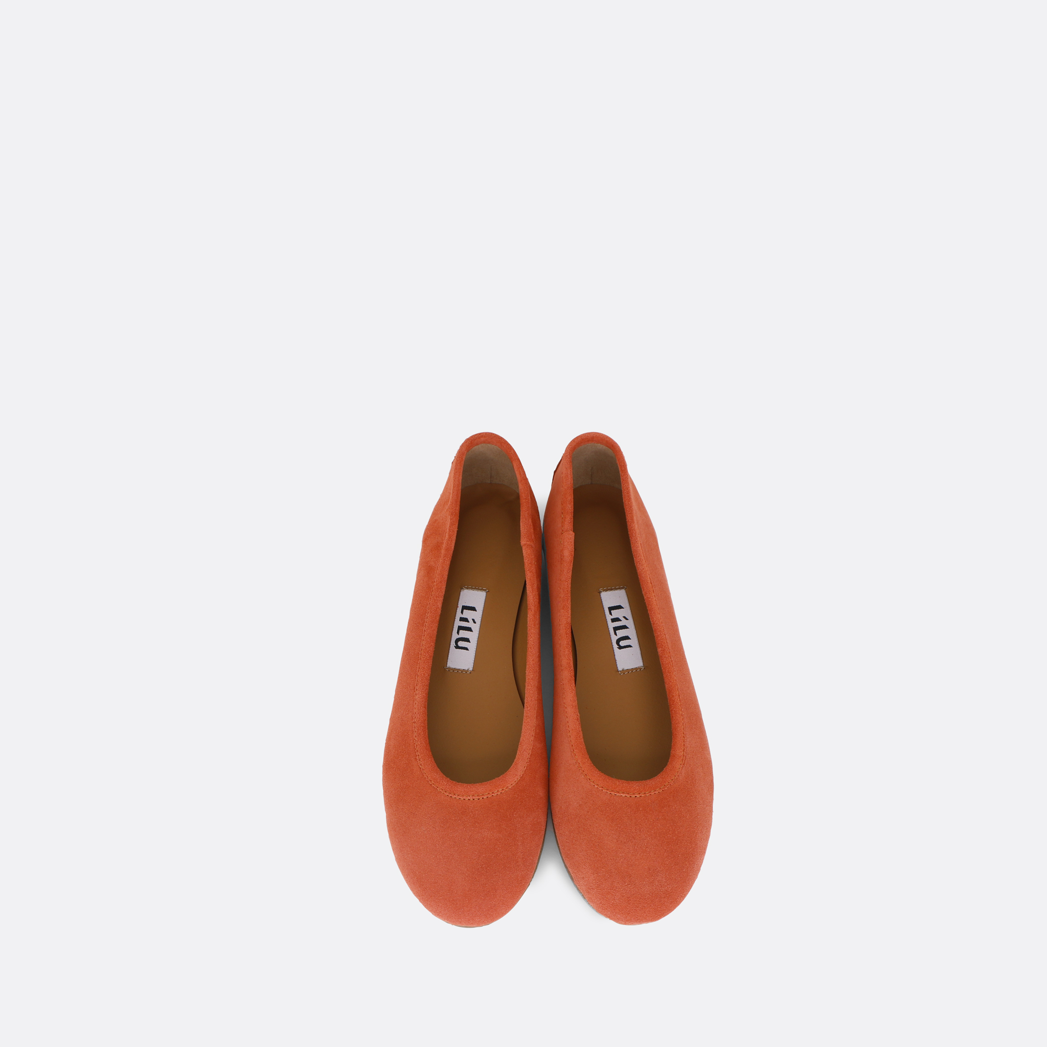 556a Orange Velor 02 - Lilu shoes