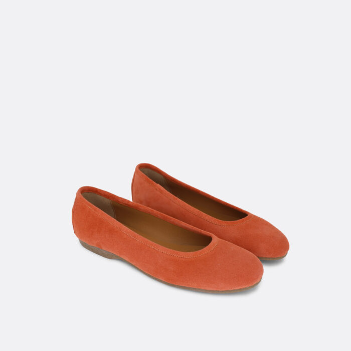 556a Orange Velor 03 - Lilu shoes
