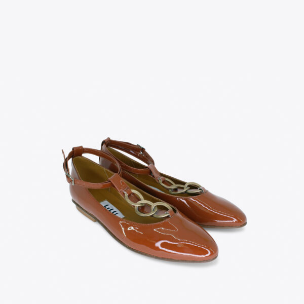 654 Cognac Lacquer 03 - Lilu shoes