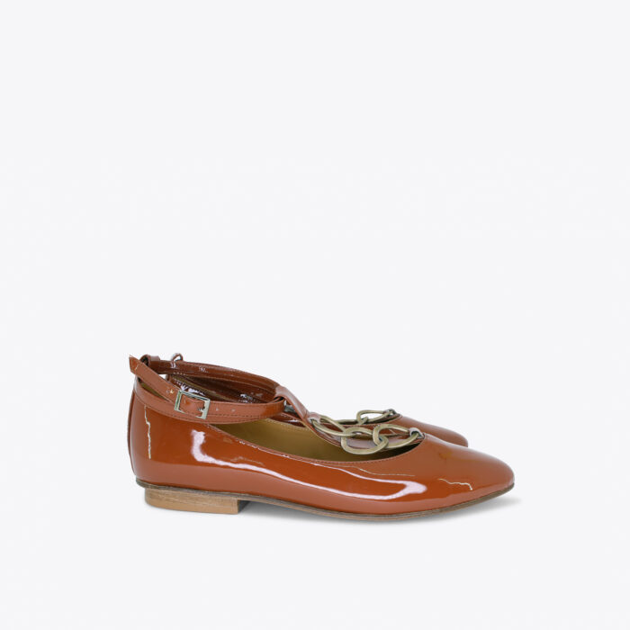 654 Cognac Lacquer 04 - Lilu shoes