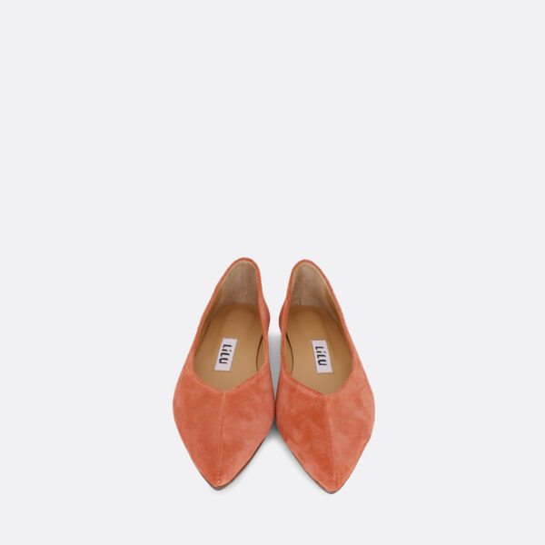 704a Orange velor 02 - Lilu shoes