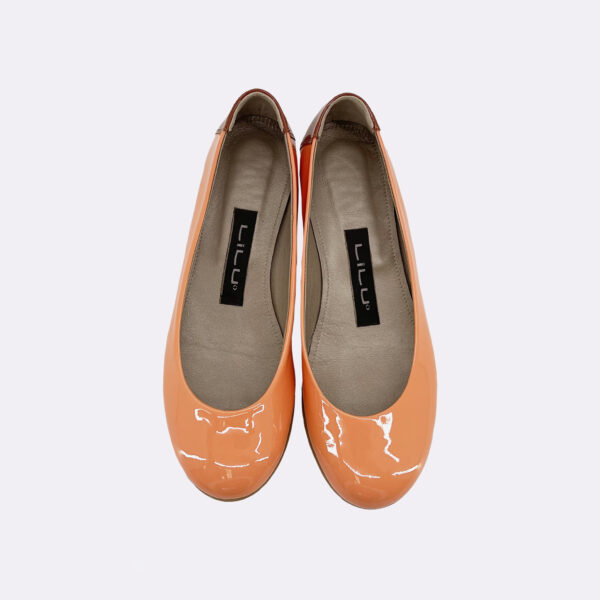 750 orange lacquer 04 D - Liliu shoes