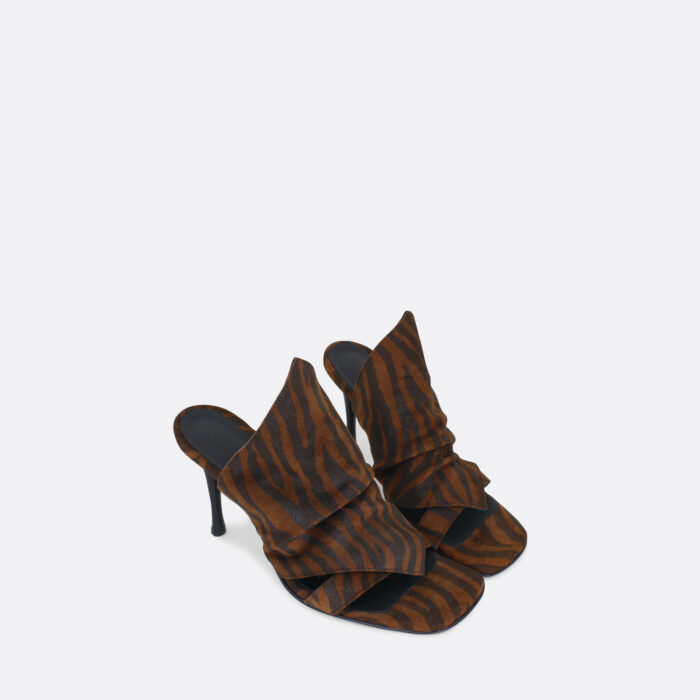 811 Brown zebra 03 - Lilu shoes