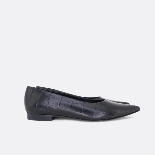 817a Black crocodile 01 - Lilu shoes