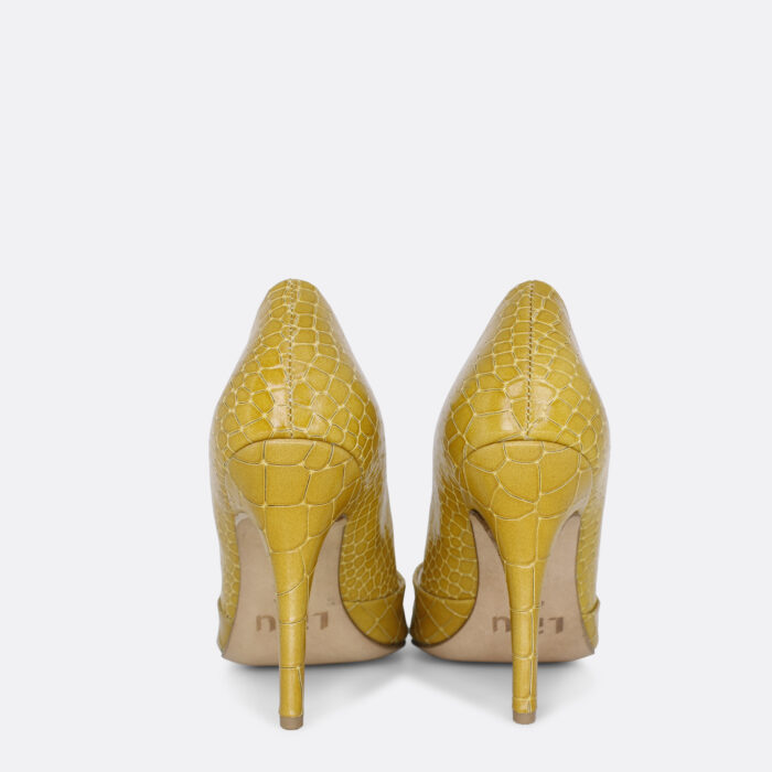 820 Yellow crocodile 03 - Lilu shoes