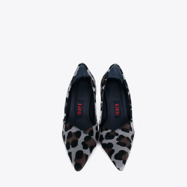 820b Leopard dlaka 01 - Lilu shoes