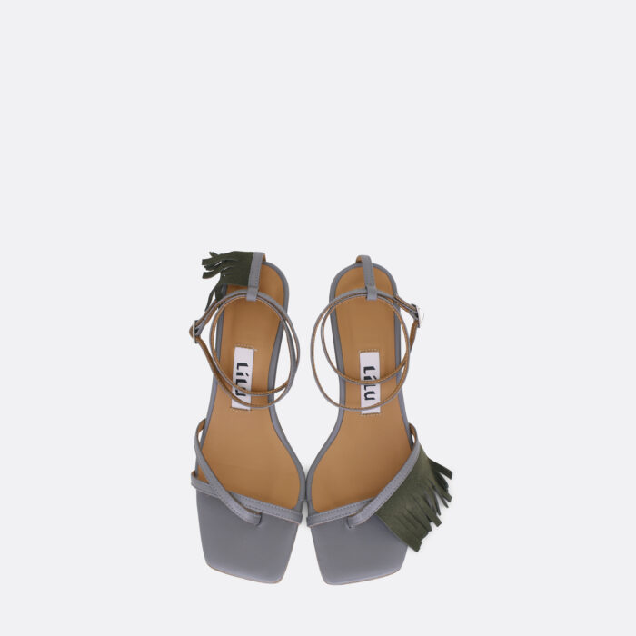 823 Gray olive 02 -Lilu shoes