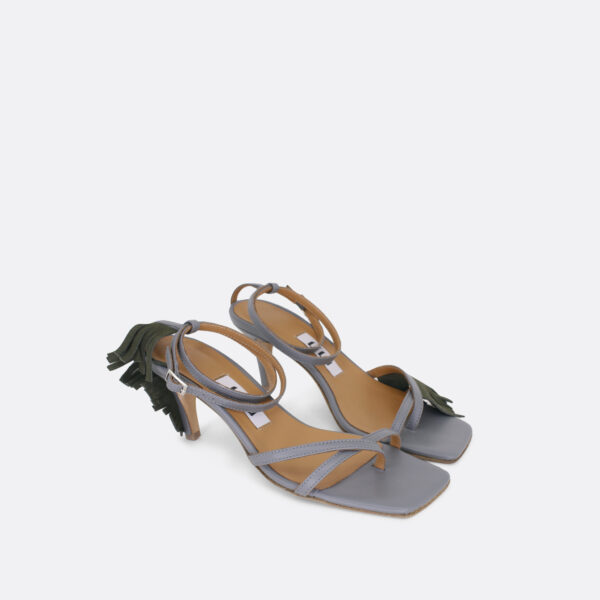 823 Olive Gray 03 - Lilu shoes