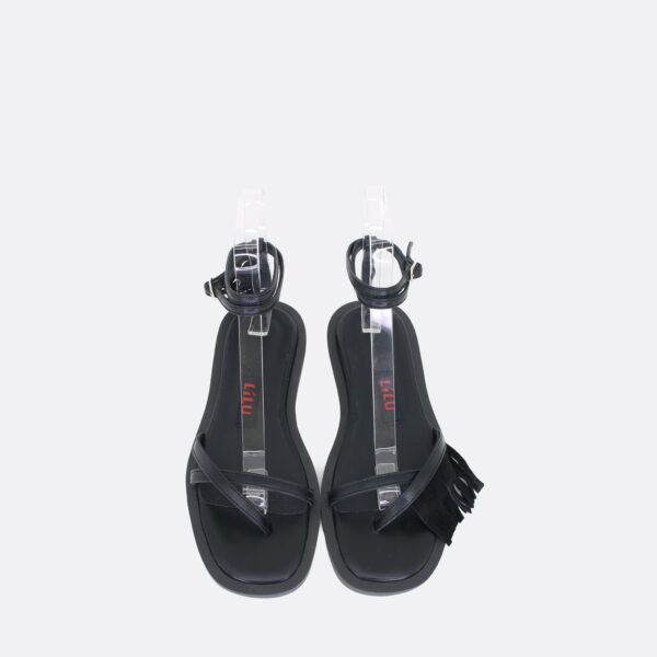 826 Black Sandals 02 - Lilu shoes