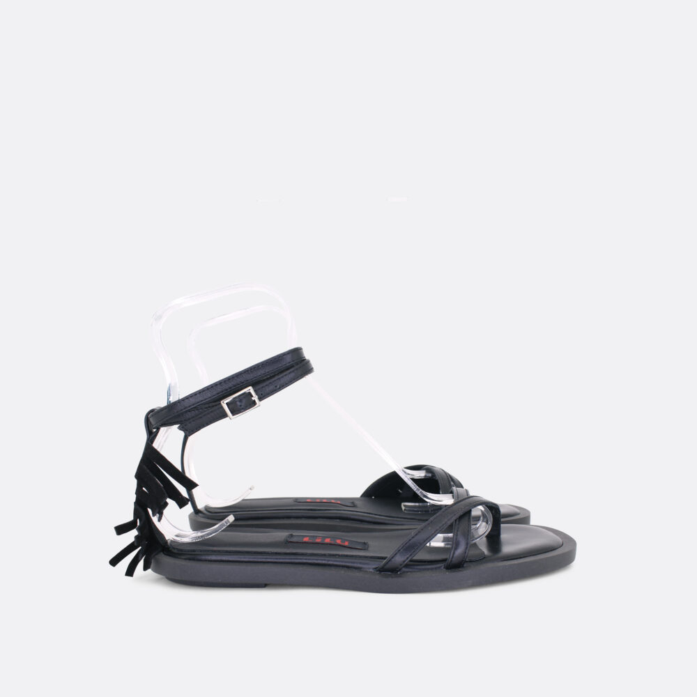 826 Black Sandals 04 - Lilu shoes