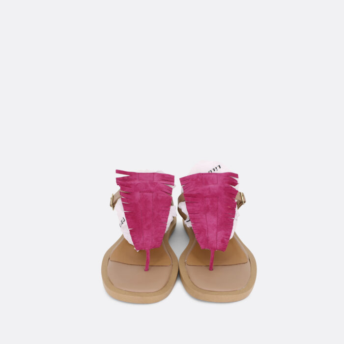 827 Ciklama papuče 01 - Lilu shoes