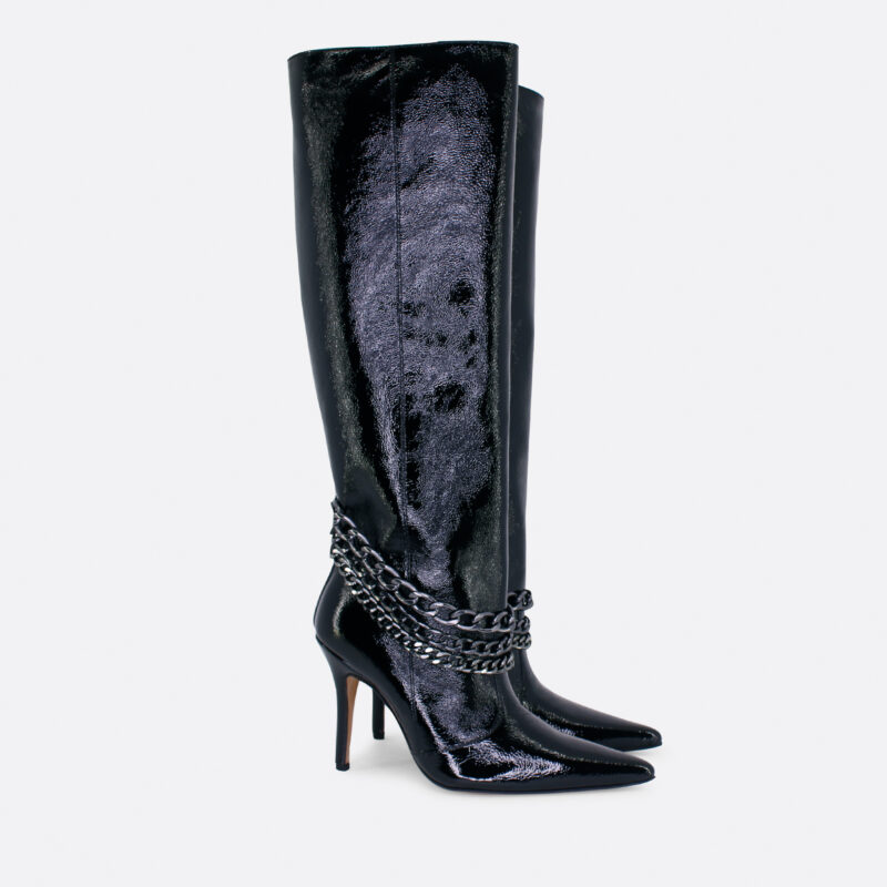 830 Crni lak 01 - Lilu shoes