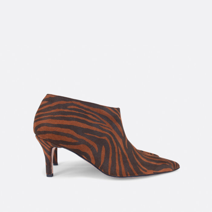 839 Braon zebra 01 - Lilu shoes