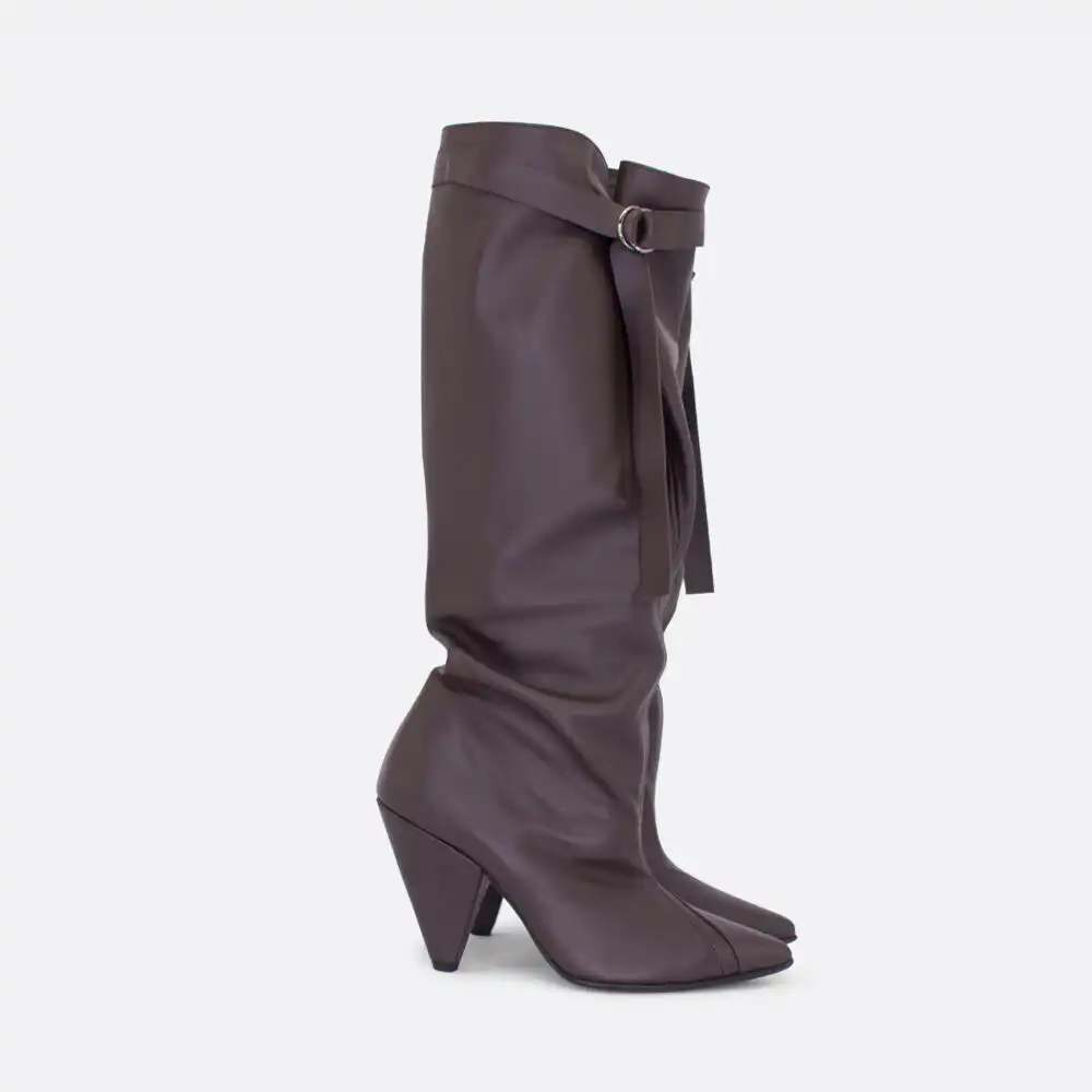 801 Braon mat 01 - Lilu shoes