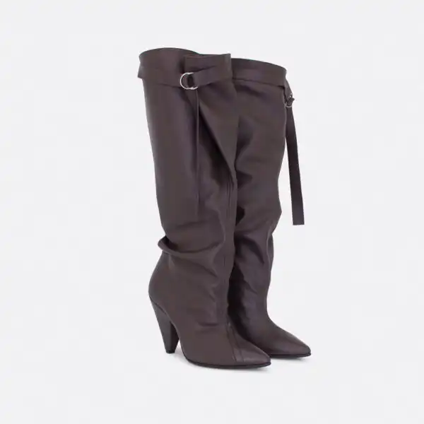 801 Braon mat 02 - Lilu shoes