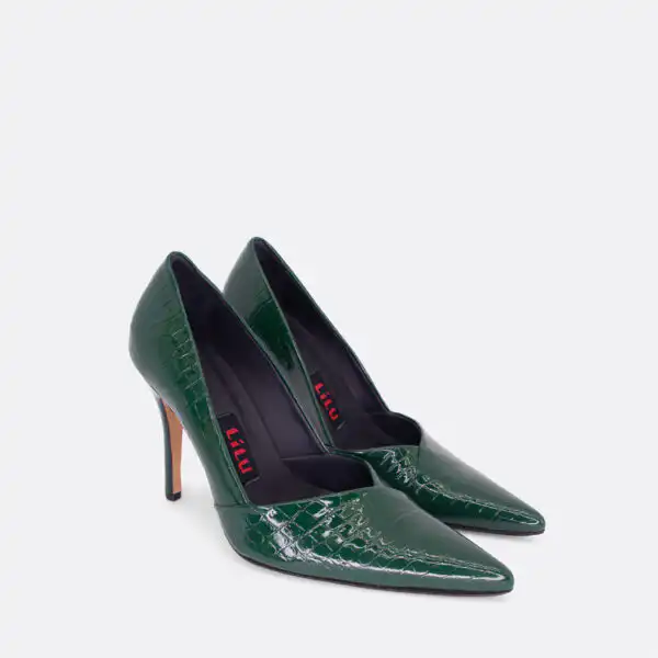 820 Zeleni kroko 03 - Lilu shoes