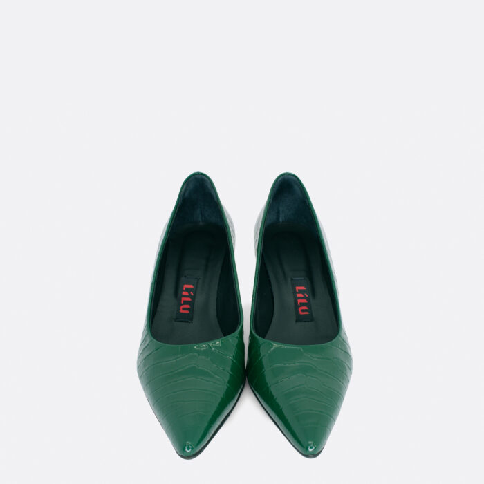 822 Zeleni kroko 04 - Lilu shoes
