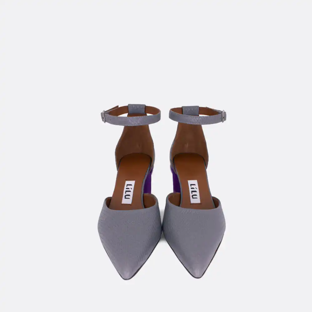 846 Siva zmija 04 - Lilu shoes