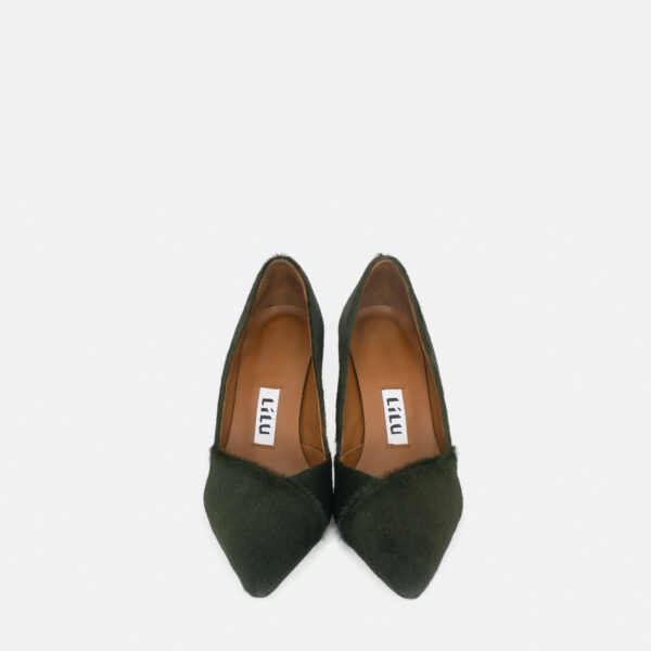 817c Tamno zelena dlaka 04 - Lilu shoes