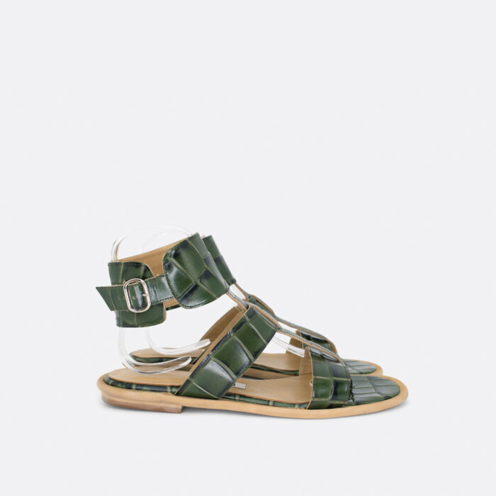 853a Zeleni kroko 01 - Lilu shoes