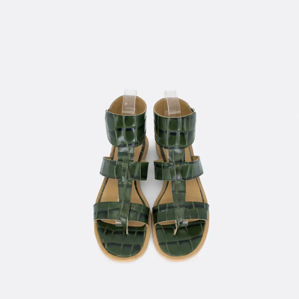 853a Zeleni kroko 03 - Lilu shoes