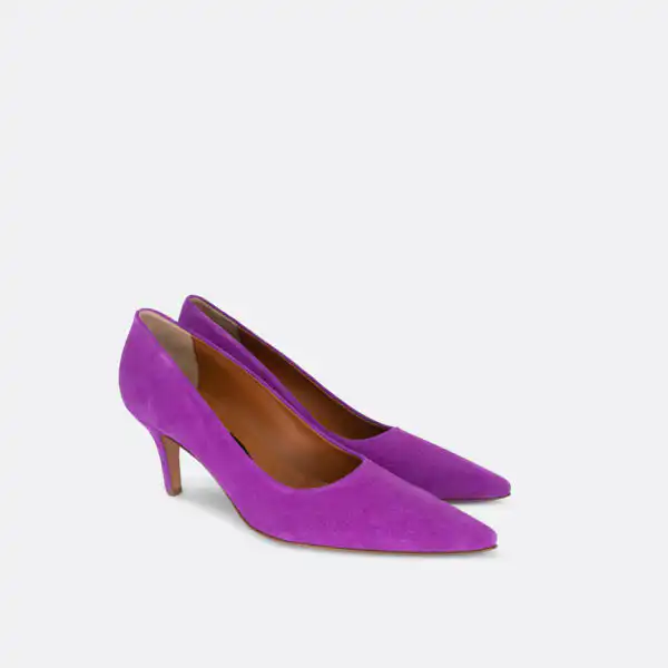 822 Ciklama velur 02 - Lilu shoes