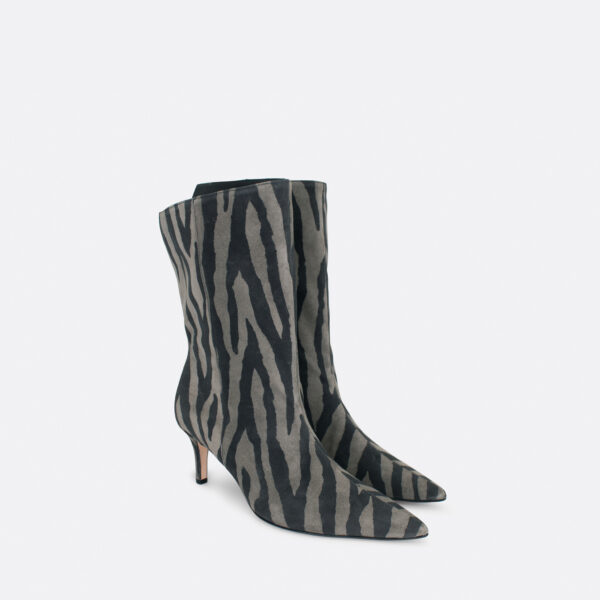 838 Zebra siva 02 / Lilu shoes