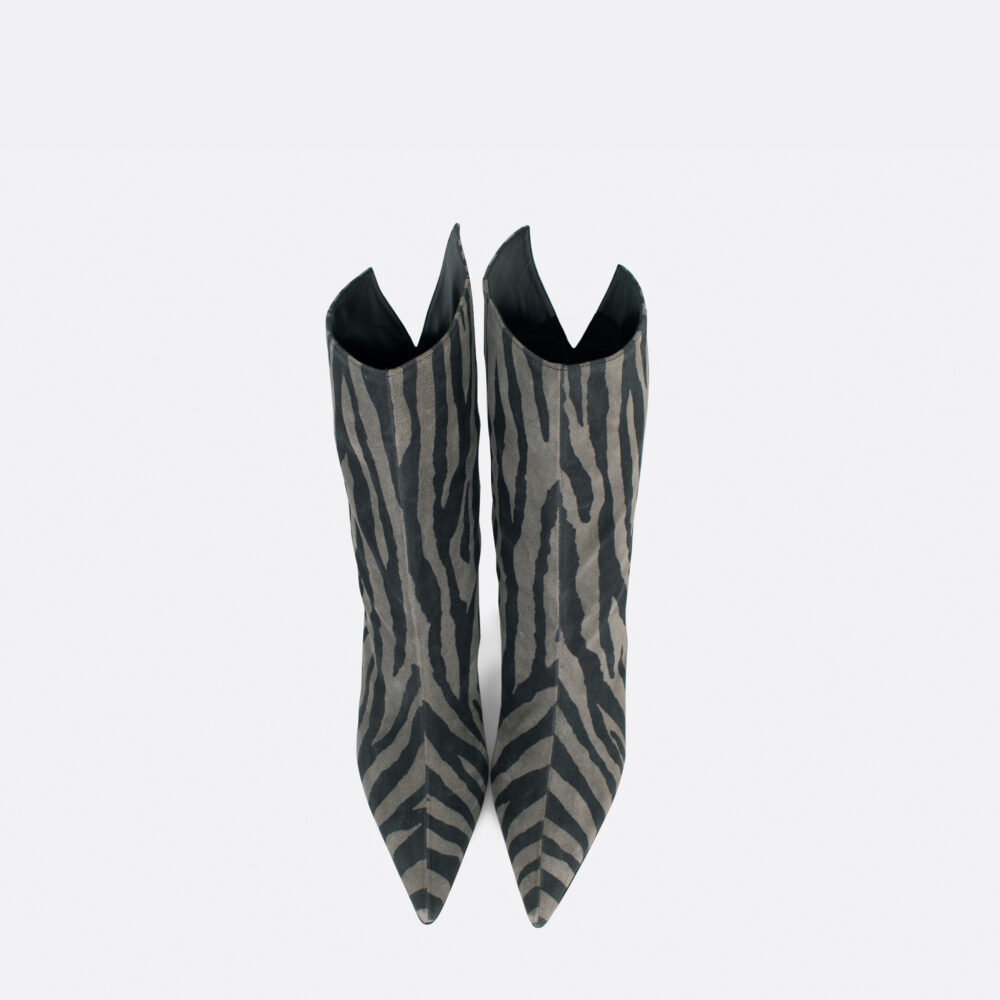 838 Zebra siva 03A - Lilu shoes