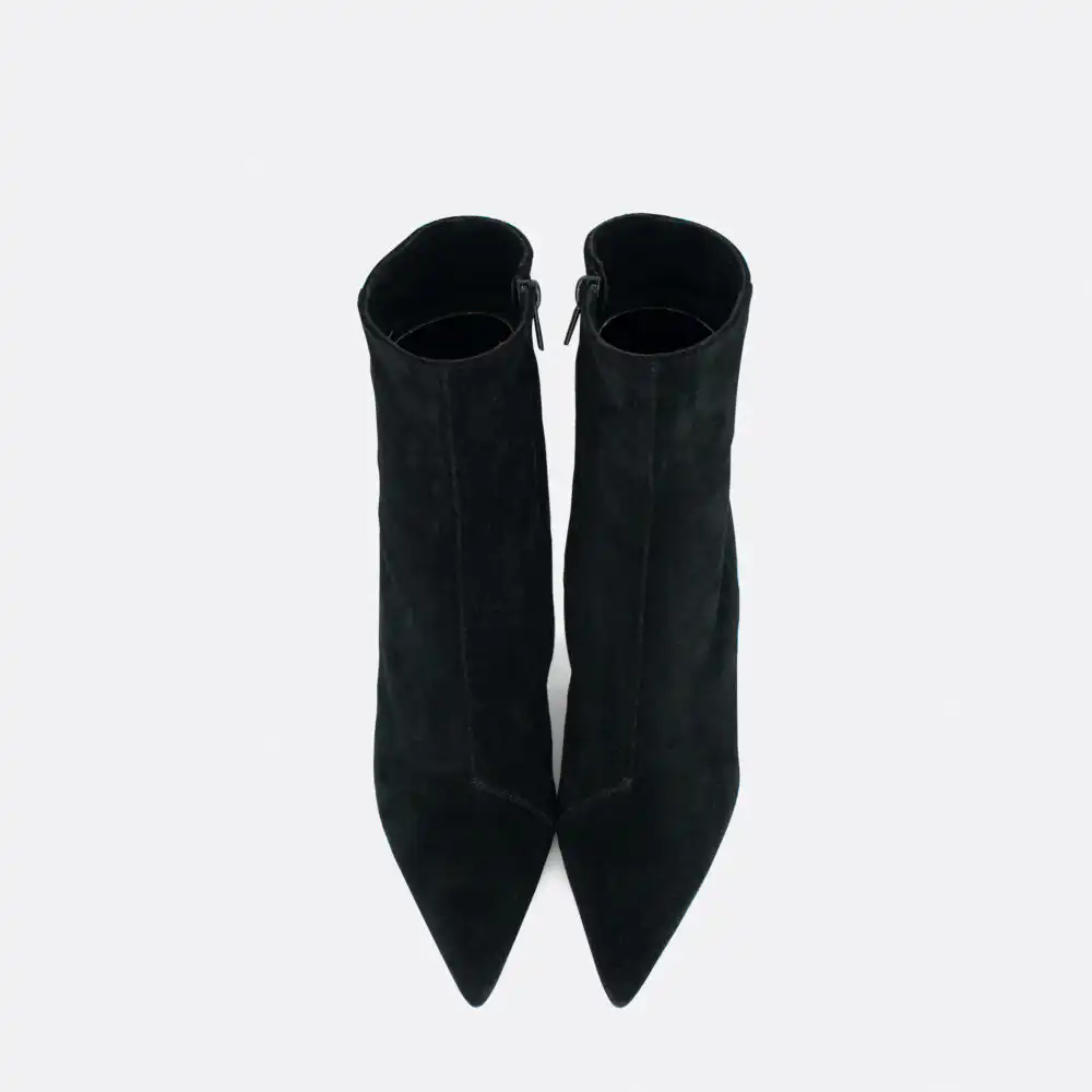 858 Crni velur 03 - Lilu shoes