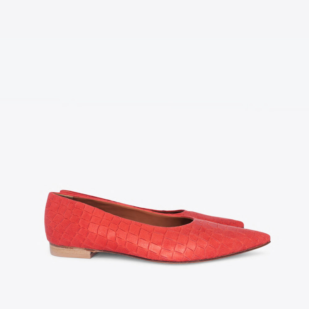 817a Crveni kroko 01 - Lilu shoes