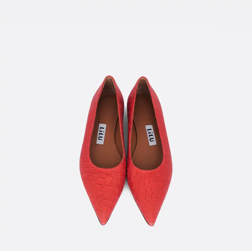 817a Crveni kroko 03 - Lilu shoes