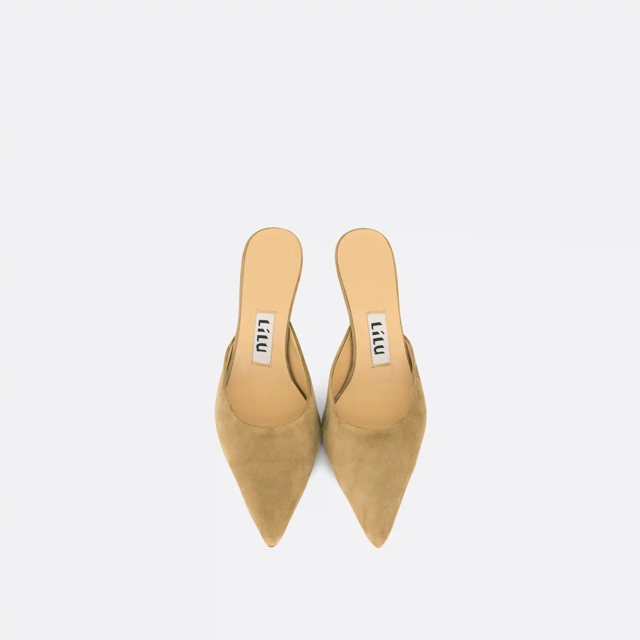 852b Krem velur 03 - Lilu shoes