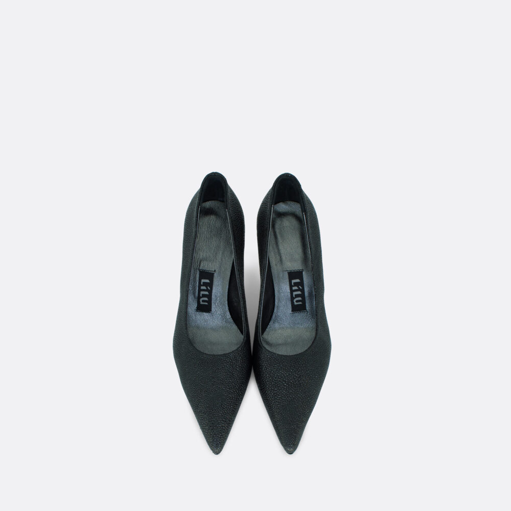822 Crne reljef 03 Lilu shoes