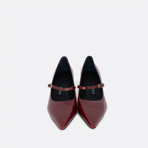 822d Bordo lak 04 Lilu shoes