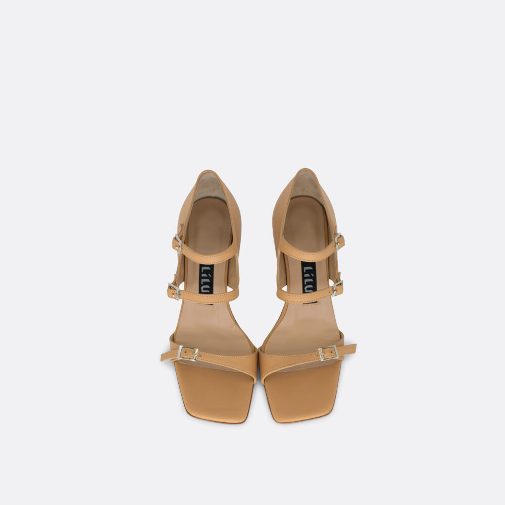 851 Krem 03 Lilu shoes