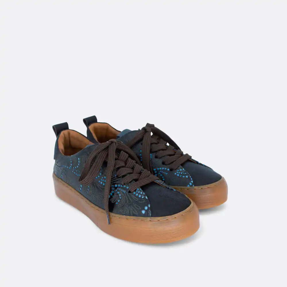 861 Braon perforirane 02 Lilu shoes