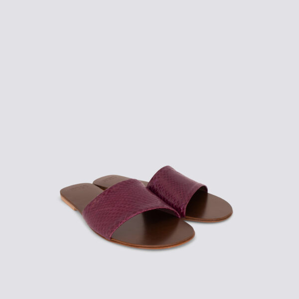 762 Bordo zmija 02 copy - Lilu shoes