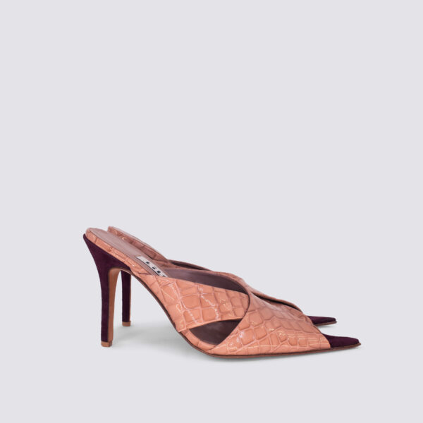 880 Puder kroko 01 copy - Lilu shoes
